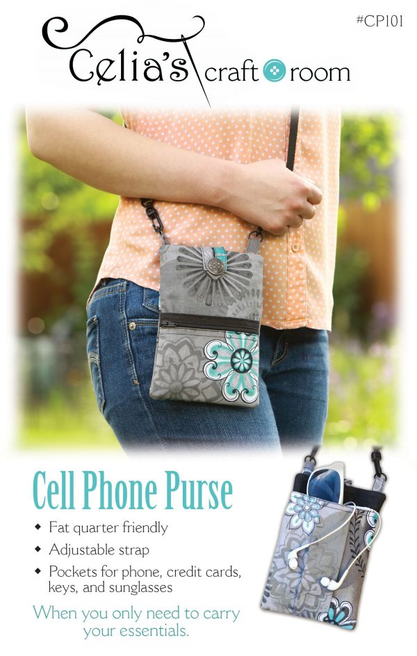 PDF Cell Phone Purse Pattern - Celias Craft Room