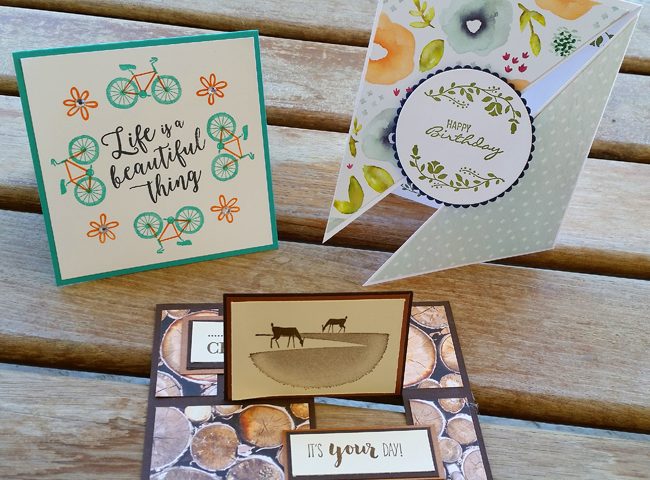 Botanical Bliss, Seize The Day and Sheltering Tree Stampin' Up